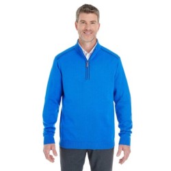 Buy Devon & Jones DG478 Men's Manchester Fully-Fashioned Quarter-Zip Sweater | ApparelChoice.ca