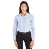 Buy Devon & Jones DG540W CrownLux Performance Ladies Micro Windowpane Woven Shirt | ApparelChoice.ca