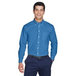Buy Devon & Jones D630 Men's Crown Collection Solid Oxford Woven Shirt | ApparelChoice.ca