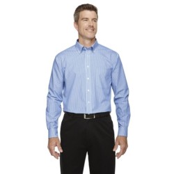 Buy Devon & Jones D645 Men's Crown Collection Banker Stripe Woven Shirt | ApparelChoice.ca