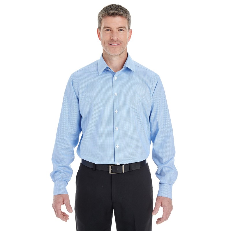Buy Devon & Jones DG532 Men's Crown Collection Royal Dobby Shirt | ApparelChoice.ca