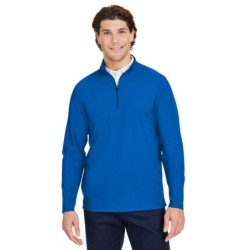 Buy Devon & Jones DG410 Crownlux Performance Men's Windsor Welded Quarter-Zip | ApparelChoice.ca