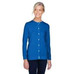 Buy Devon & Jones DP181W Ladies Perfect Fit Ribbon Cardigan | ApparelChoice.ca