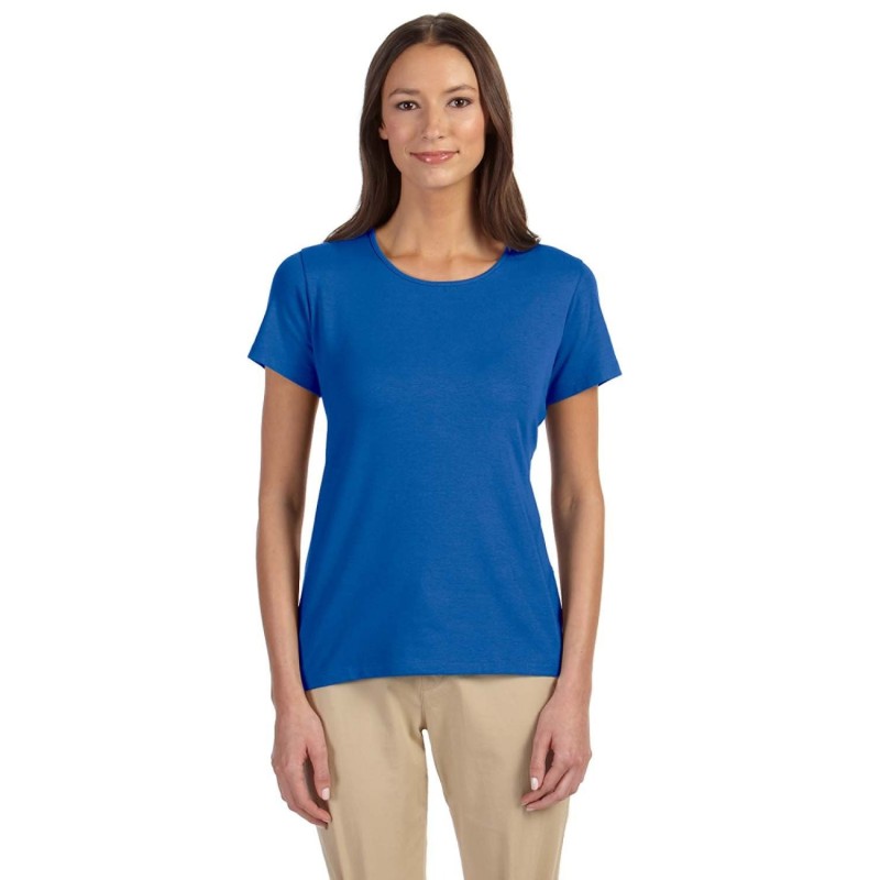 Buy Devon & Jones DP182W Ladies Perfect Fit Shell T-Shirt | ApparelChoice.ca