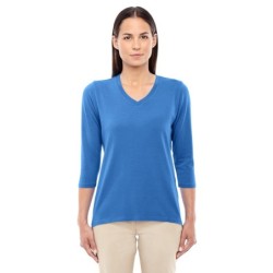 Buy Devon & Jones DP184W Ladies Perfect Fit Bracelet-Length V-Neck Top | ApparelChoice.ca