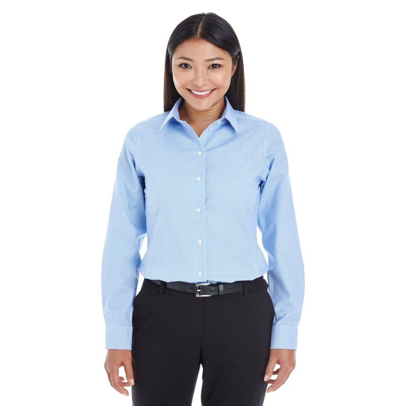 Buy Devon & Jones DG532W Ladies Crown Collection Royal Dobby Woven Shirt | ApparelChoice.ca