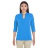 Buy Devon & Jones DP188W Ladies Perfect Fit Tailored Open Neckline Top | ApparelChoice.ca