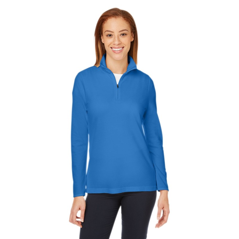 Buy Devon & Jones DG400W New Classics Ladies Performance Quarter-Zip | ApparelChoice.ca