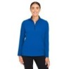 Buy Devon & Jones DG410W Crownlux Performance Ladies Windsor Welded Quarter-Zip | ApparelChoice.ca