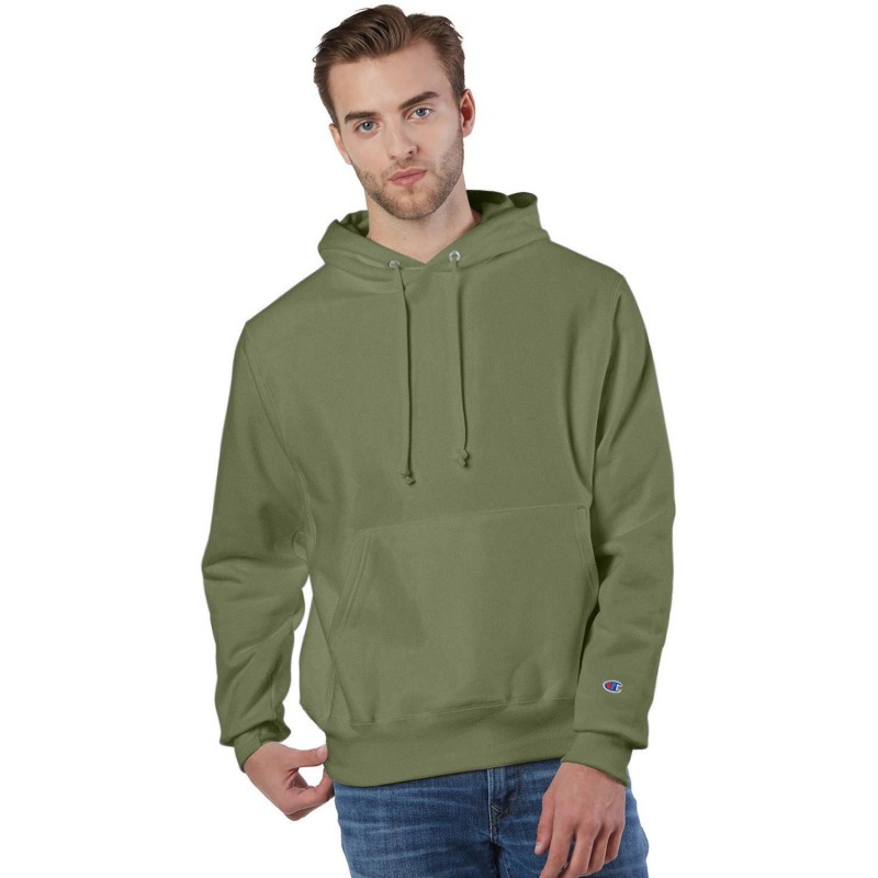 Buy Champion S1051 Reverse Weave Pullover Hooded Sweatshirt | ApparelChoice.ca