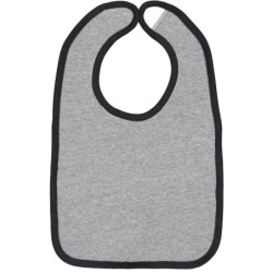 Buy Rabbit Skins RS1004 Infant Contrast Trim Bib | ApparelChoice.ca