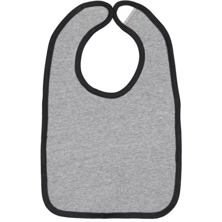Buy Rabbit Skins RS1004 Infant Contrast Trim Bib | ApparelChoice.ca