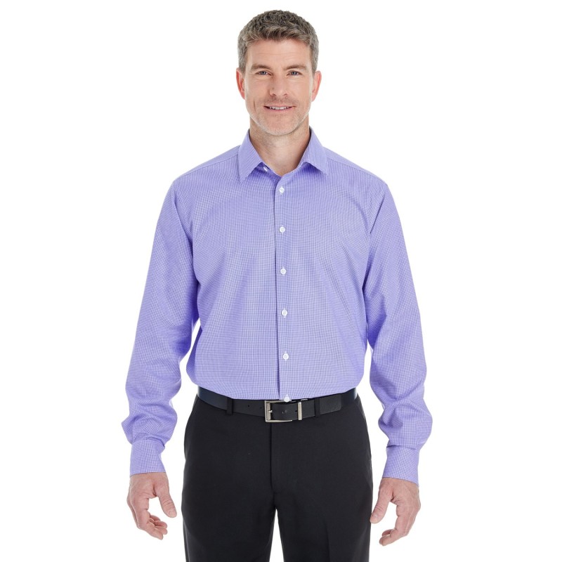 Buy Devon & Jones DG532 Men's Crown Collection Royal Dobby Shirt | ApparelChoice.ca