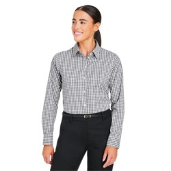 Buy Devon & Jones DG536W Crownlux Performance Ladies Gingham Shirt | ApparelChoice.ca