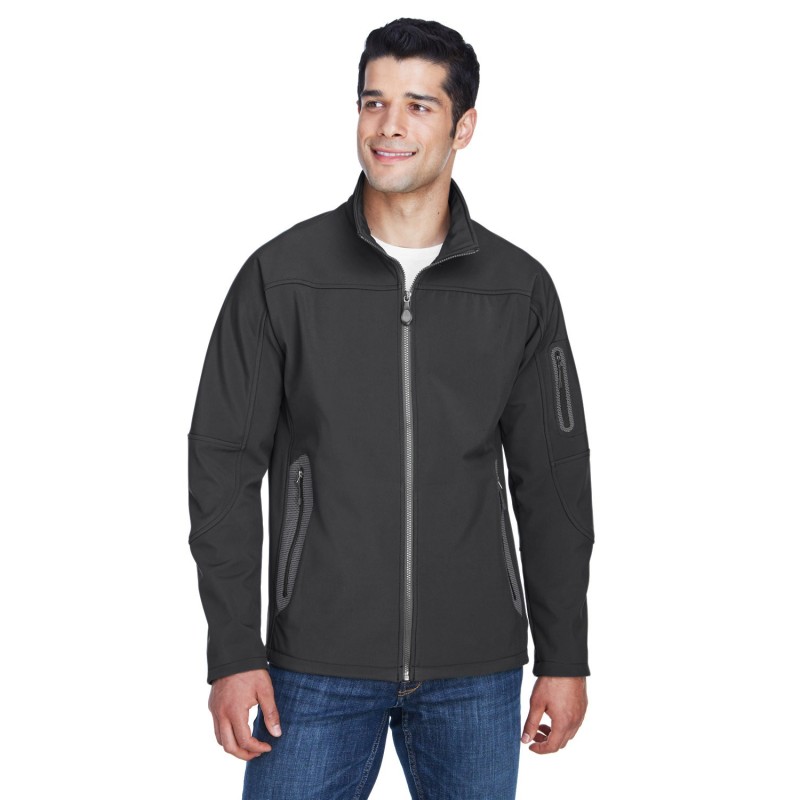 Buy North End 88138 Men's Three-Layer Fleece Bonded Soft Shell Technical Jacket | ApparelChoice.ca