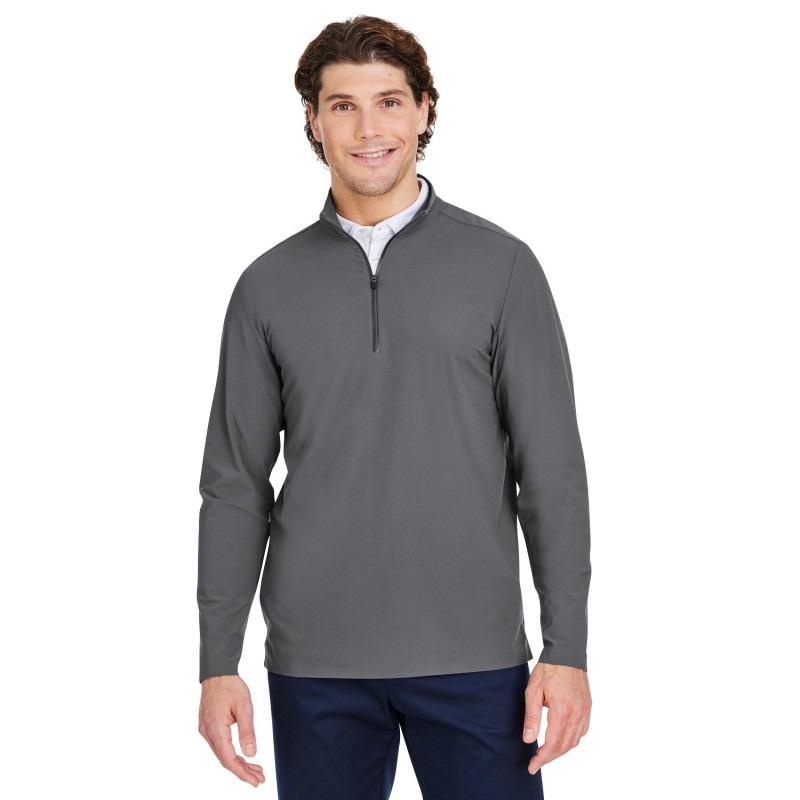 Buy Devon & Jones DG410 Crownlux Performance Men's Windsor Welded Quarter-Zip | ApparelChoice.ca