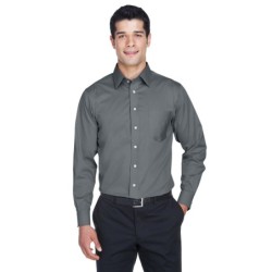 Buy Devon & Jones DG530T Men's Crown Collection Tall Solid Stretch Twill Woven Shirt | ApparelChoice.ca
