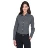Buy Devon & Jones DG530W Ladies Crown Collection Solid Stretch Twill Woven Shirt | ApparelChoice.ca