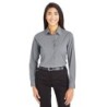 Buy Devon & Jones DG535W CrownLux Performance Ladies Tonal Mini Check Woven Shirt | ApparelChoice.ca