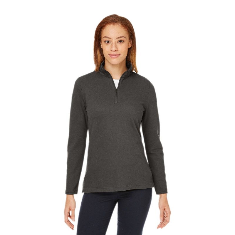 Buy Devon & Jones DG400W New Classics Ladies Performance Quarter-Zip | ApparelChoice.ca