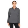 Buy Devon & Jones DG410W Crownlux Performance Ladies Windsor Welded Quarter-Zip | ApparelChoice.ca