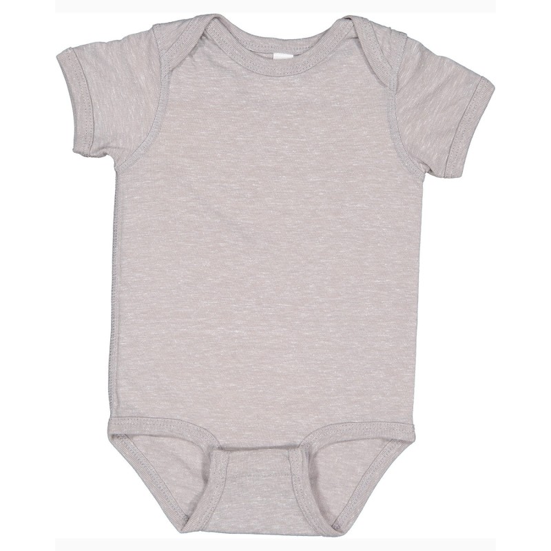 Buy Rabbit Skins 4491 Infant Harborside Melange Jersey Bodysuit | ApparelChoice.ca