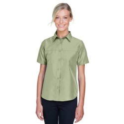 Buy Harriton M580W Ladies Key West Short-Sleeve Performance Staff Shirt | ApparelChoice.ca