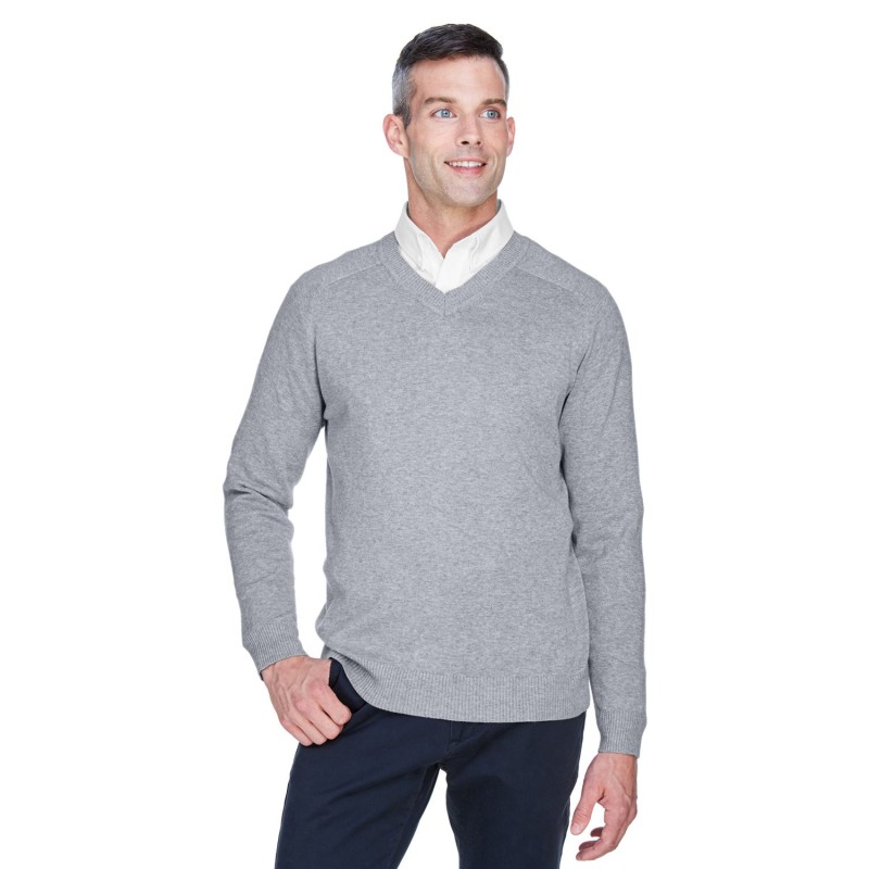 Buy Devon & Jones D475 Men's V-Neck Sweater | ApparelChoice.ca