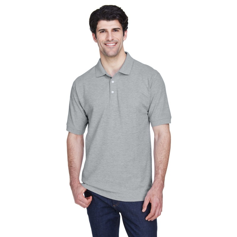 Buy Devon & Jones D100 Men's Pima Pique Short-Sleeve Polo | ApparelChoice.ca