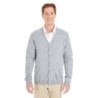 Buy Harriton M425 Men's Pilbloc V-Neck Button Cardigan Sweater | ApparelChoice.ca