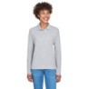 Buy Devon & Jones D110W Ladies Pima Pique Long-Sleeve Polo | ApparelChoice.ca