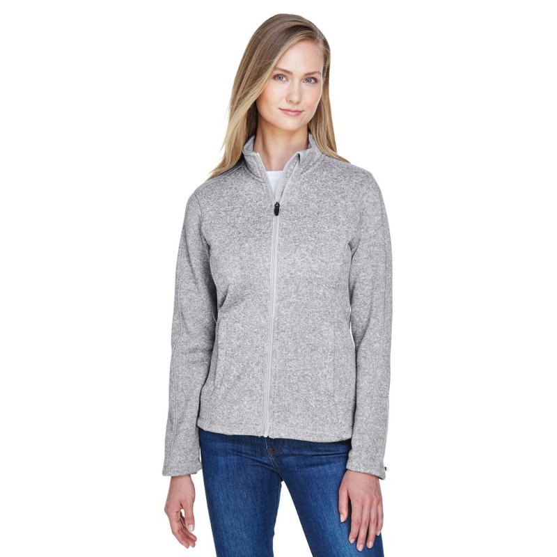Buy Devon & Jones DG793W Ladies Bristol Full-Zip Sweater Fleece Jacket | ApparelChoice.ca