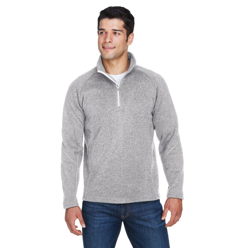 Buy Devon & Jones DG792 Adult Bristol Sweater Fleece Quarter-Zip | ApparelChoice.ca