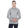 Buy Harriton M265L Men's Easy Blend Long-Sleeve Polo | ApparelChoice.ca