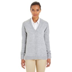 Buy Harriton M425W Ladies Pilbloc V-Neck Button Cardigan Sweater | ApparelChoice.ca
