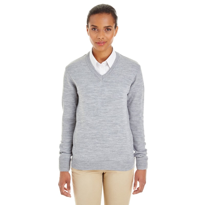 Buy Harriton M420W Ladies Pilbloc V-Neck Sweater | ApparelChoice.ca