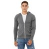 Buy Bella + Canvas 3939 Unisex Triblend Full-Zip Lightweight Hoodie | ApparelChoice.ca