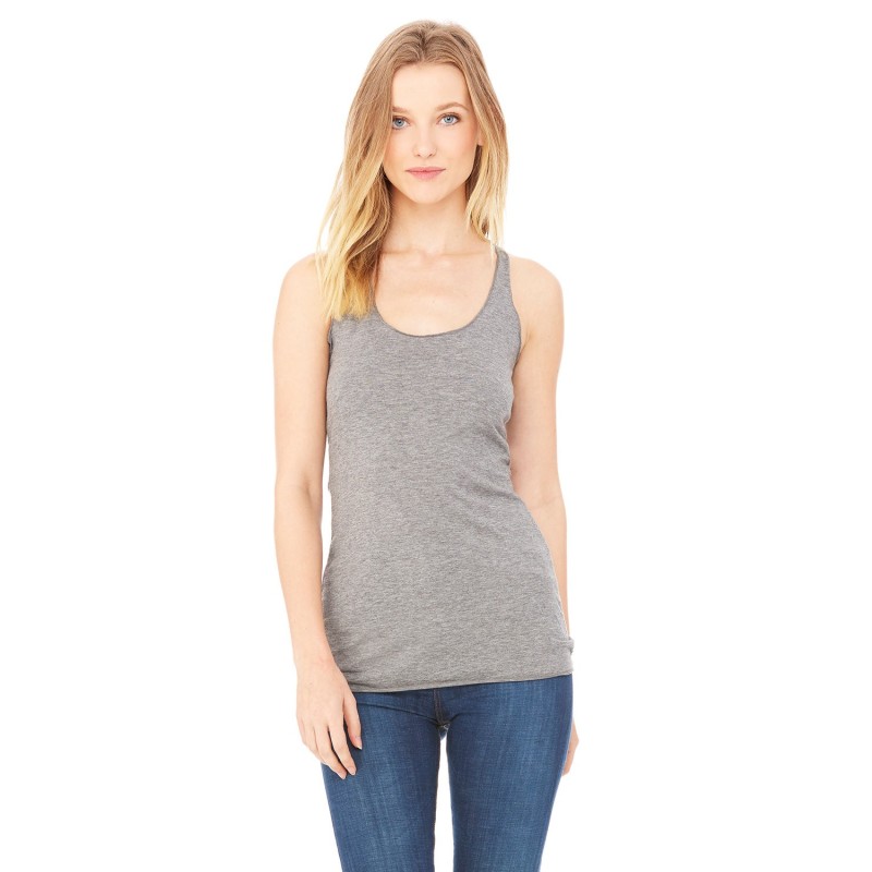 Buy Bella + Canvas 8430 Ladies Triblend Racerback Tank | ApparelChoice.ca