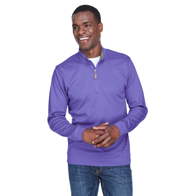 Buy Devon & Jones DG479 Men's DRYTEC20 Performance Quarter-Zip | ApparelChoice.ca