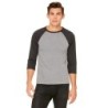 Buy Bella + Canvas 3200 Unisex 3/4-Sleeve Baseball T-Shirt | ApparelChoice.ca