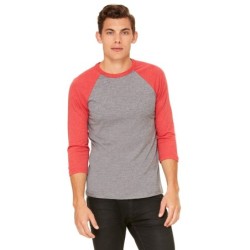 Buy Bella + Canvas 3200 Unisex 3/4-Sleeve Baseball T-Shirt | ApparelChoice.ca