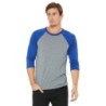 Buy Bella + Canvas 3200 Unisex 3/4-Sleeve Baseball T-Shirt | ApparelChoice.ca