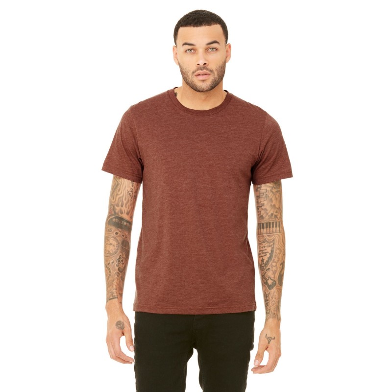 Buy Bella + Canvas 3001CVC Unisex Heather CVC T-Shirt | ApparelChoice.ca