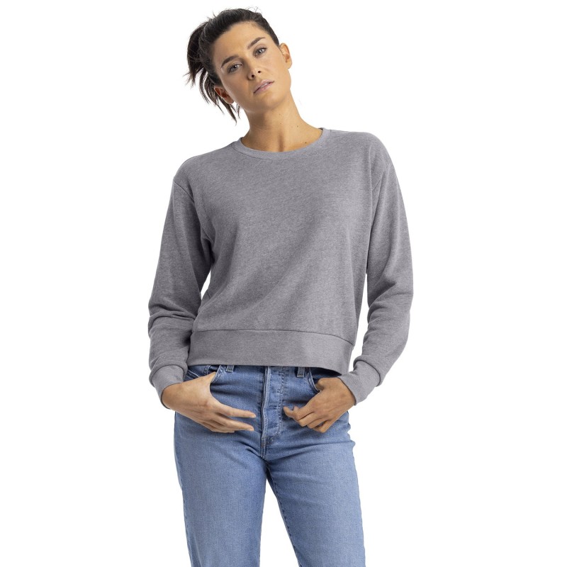 Buy Next Level Apparel 9084 Ladies Laguna Sueded Sweatshirt | ApparelChoice.ca