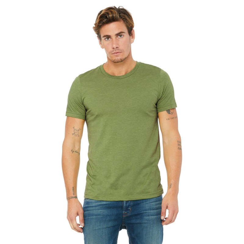 Buy Bella + Canvas 3001CVC Unisex Heather CVC T-Shirt | ApparelChoice.ca