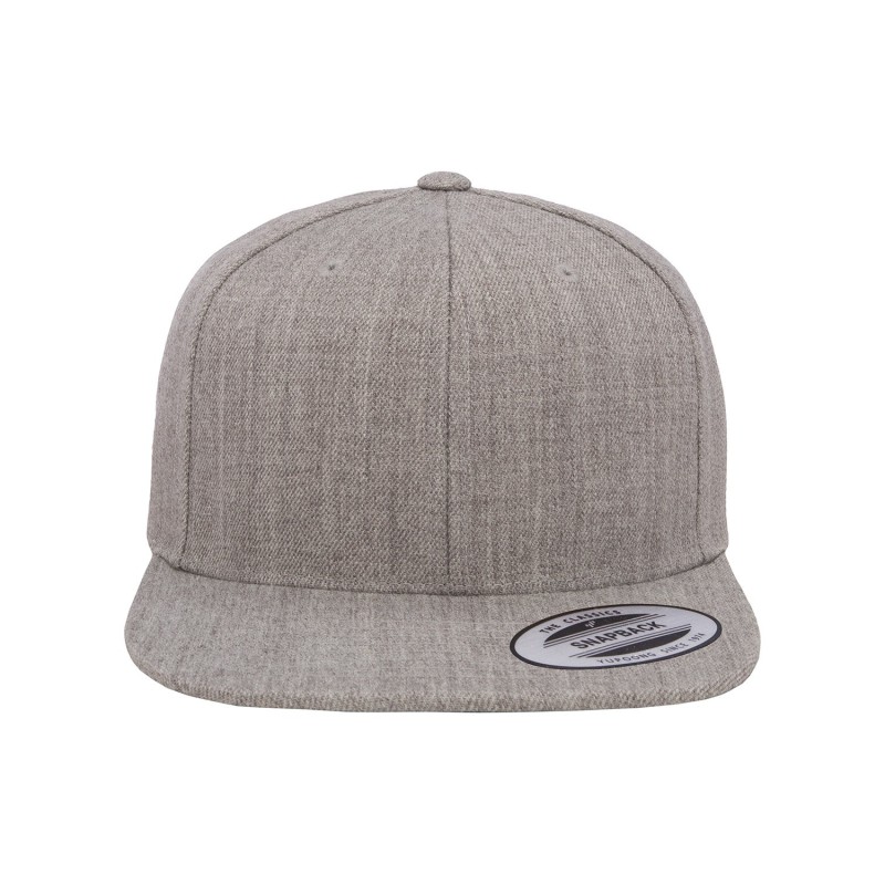 Buy Yupoong 6089 Adult 6-Panel Structured Flat Visor Classic Snapback | ApparelChoice.ca