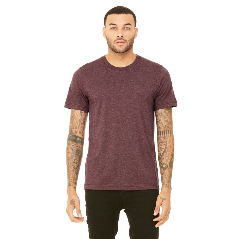 Buy Bella + Canvas 3001CVC Unisex Heather CVC T-Shirt | ApparelChoice.ca