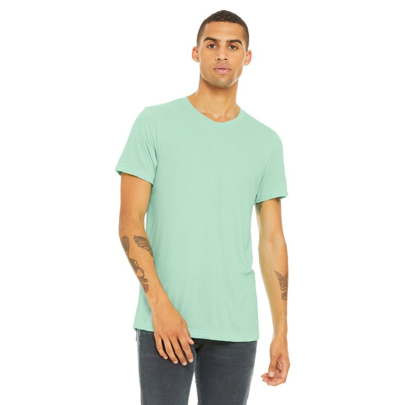 Buy Bella + Canvas 3001CVC Unisex Heather CVC T-Shirt | ApparelChoice.ca