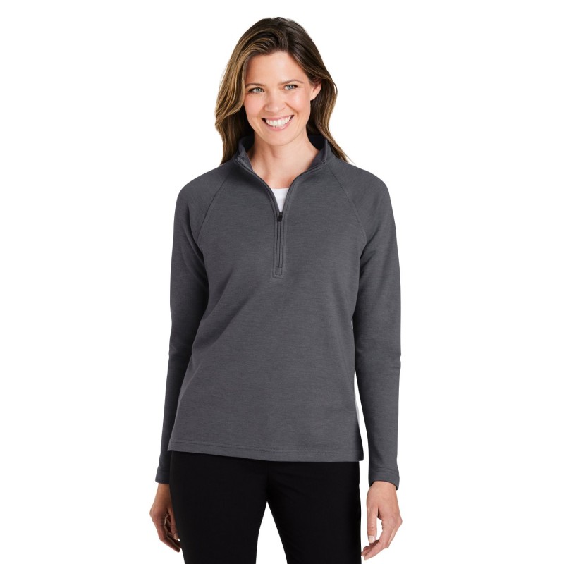 Buy Devon & Jones DG481WZ New Classics Ladies Charleston Quarter-Zip | ApparelChoice.ca