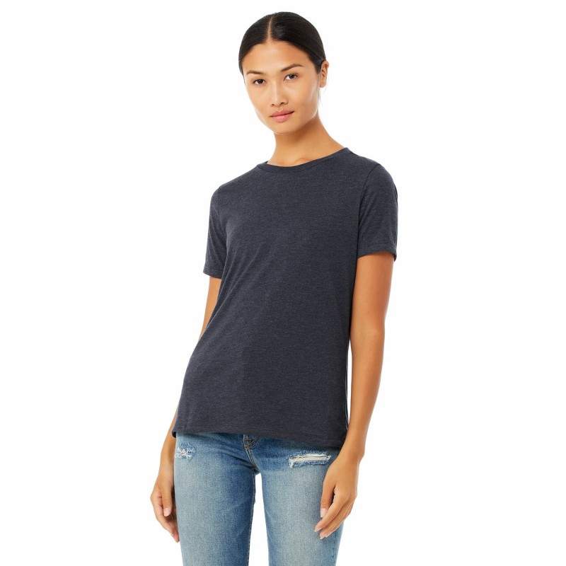 Buy Bella + Canvas 6400CVC Ladies Relaxed Heather CVC Short-Sleeve T-Shirt | ApparelChoice.ca